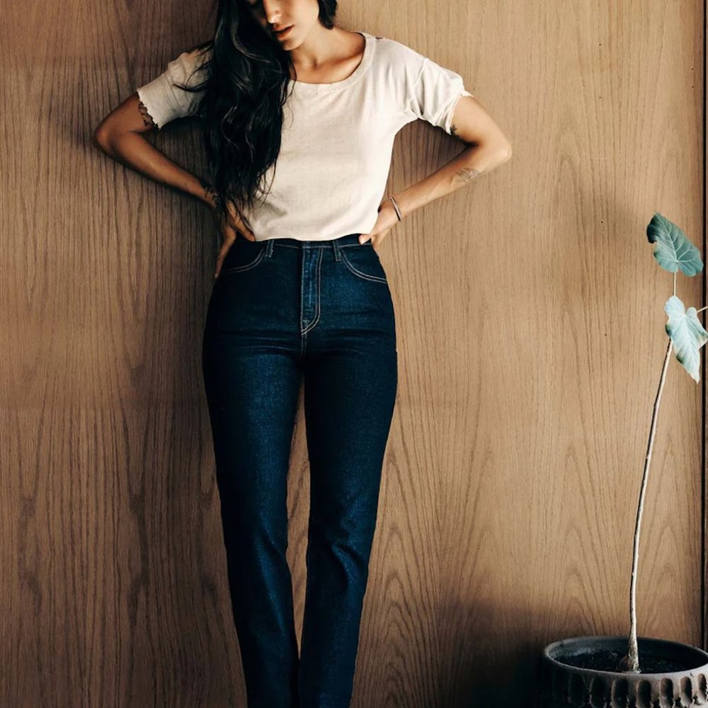 Imogene and Willie Elizabeth Jean Indigo Rinse size 27